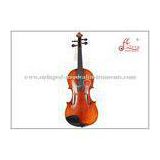 Antique Advanced Student Violin With Golden Brown Oil Varnish Wood Material