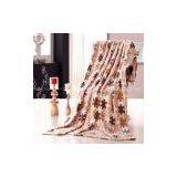 100%POLYESTER PRINTED CORAL FLEECE BLANKET