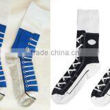 Men and Women Custom Colorful Silly Sneaker Novelty Combed Cotton Socks Silly Socks-ZP00234 thumbnail-2