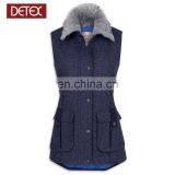 Wholesale Designs Women Wool Winter Hunting Vest thumbnail-3