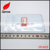 Cheap Transparent PVC ID Card Badge Holder thumbnail-3