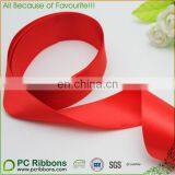 1 1/2" Red Double Face Satin Ribbon Wedding Ribbon by Yard thumbnail-1