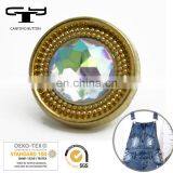 CTY-RO(54) Clothing Swivel Jeans Crystal Zamak Alloy Metal Buttons in China Supplier