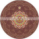 Eco Friendly Round Suede Microfiber Yoga Mat thumbnail-2