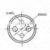 High Quality 6UZ1 Auto Parts Shaft Trunnion 1-51381022-3 for ISUZU VC46/FVZ thumbnail-5