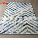 Machine Knitted Shaggy Rug With Micro Fiber thumbnail-4