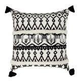 Ready to Ship Home Decoration Pillow Case Printed Tufted Sofa Cushion Cover With Tassels thumbnail-4
