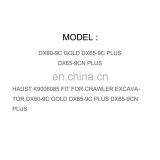 DIESEL ENGINE PARTS MANIFOLD ASSY EXHAUST K9006085 FIT FOR CRAWLER EXCAVATOR DX60-9C GOLD DX65-9C PLUS DX65-9CN PLUS thumbnail-1