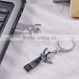 OEM Customized Fancy Mini Usb 2.0 Product With Keychain