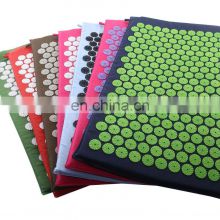 Top sale custom size pain relief acupressure yoga spike mat supplier