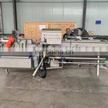 Industrial Complete Automatic Fresh Leaf Vegetables Processing Machine Line With Cutting Washing and Drying Equipment thumbnail-2