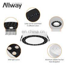 ALLWAY 2022 New Trend Anti Glare Down Lightings School 8w 15w 20w 30w Led Recessed Spot Lights thumbnail-4