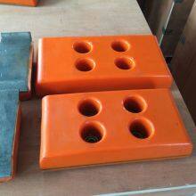 RP802 RP803 300mm Rubber Track Pads Bolted to Chain Links for Sales thumbnail-3