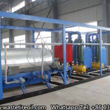 Different Scales Waste Rubber Tire Pyrolysis Plant Recycling Machine for Fuel Oil and Carbon Black thumbnail-2