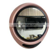 Manufactory Nordic Bathroom Multifunction Wall Mirror Commodity Shelf ABS Colorful Wall Hanging Cosmetics Storage Boxes thumbnail-3