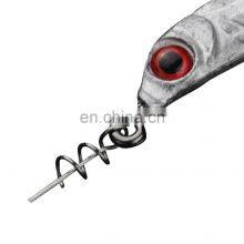 JOHNCOO Weighted Swimbait Hooks With Blade Attachment Fishing Lures Jig Heads Weighted Twistlock Crankbait Fishing Spinner Bait thumbnail-2