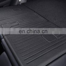 For Tesla Model Y Trunk Mat Cargo Liner Trunk Liner TPE Rubber Trunk Mat & Seats Back Cover Anti-Kick Pad Model Y Accessories thumbnail-3