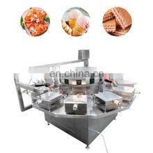 Fabricantes De Maquina De Cono Helado De Segunda Ice Cream Cone Egg Crispy Roll Making Machine by Gas thumbnail-4