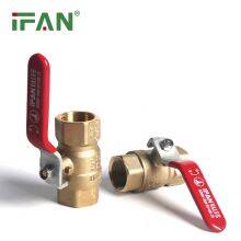 IFAN High Quality Brass Ball Valve 3/4 Female Ball Valve Water Supply Brass Valve thumbnail-3