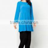 2015 Hotsale Casual Loose Ladies Islamic Clothing Muslim Blouse Women S5026 thumbnail-4