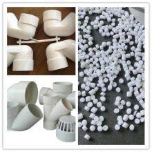 High Quality Factory Direct Sales PVC Compound Granule White Hard Rigid Upvc PVC Raw Material for Bend Pipe Fitting thumbnail-4