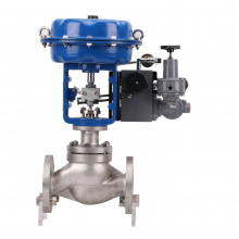 Pneumatic Globe Valve PN16 PN25 PN40 Stainless Steel CF8/CF8M Pneumatic Actuator Control Stop Globe Valve thumbnail-1