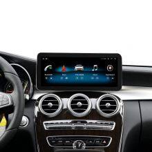New Android 13 Built-in BT/WIFI/4G/Wireless CarPlay HD Car Android Screen for Mercedes Benz C Class 2015-2018 thumbnail-3