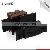 China Factory Supplier OEM Trolley Makeup Beauty Artist Case With Mirror and Wheels thumbnail-6