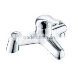 Brass Chrome Deck Bath Filler Mixer Taps thumbnail-1