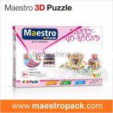 44PCS Playground Model MERRY-GO-ROUND 3d Puzzle thumbnail-3