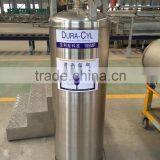 LNG cylinder Cryogenic cylinder for liquid oxygen double-layer vacuum structure