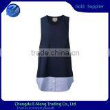 Custom Made Wholesale Top Quality Tank Tops 100% Cotton thumbnail-1
