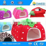 China factory strawberry pet bed wholesale