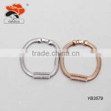 2015 wholesale exquisite eco friendly alloy chain bracelet
