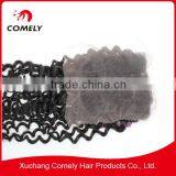 Silk Base Brazilian Human Hair Lace Closres Deep Wave 3*4 thumbnail-1