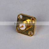 Sma Connector for tv Antenna,4 Hole Flange Connector thumbnail-3