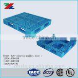 Stackable 1200*1000MM/ 1200*800MM/ 1100*1100MM Double Face Standard Size Recycle Plastic Pallet /