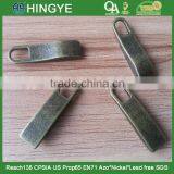 Oxy Brass NF Color Zinc Alloy Material Metal Zipper Puller -- Z1519 thumbnail-1