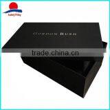 Custom Cardboard Shoe Box Wholesale, Black Cardboard Shoe Box