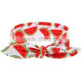 Hot-sales Kids Fruits Printed Headband Girl Cotton Headband Toddler Knotted Headband Wh-1790 thumbnail-4