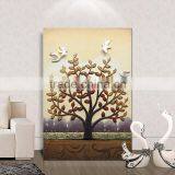 Modern 3D Panel Decoration Relief Embossment Colorful Oil Painting thumbnail-1