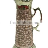 Decorative brass water jug