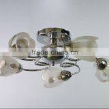 E14 Antique Murano Glass Chandeliers Flower Ceiling Light/lamp 10172-5 thumbnail-1