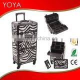 Rolling Makeup Case Pro Cosmetic Hair Stylist Storage Wheeled Trolley thumbnail-1
