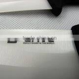 BERYL 6pcs Set , 3"+4"+5"+6" Bread Knife+peeler+Knife Holder Ceramic Knife Sets With Color Box, Straight Handle,White Blade thumbnail-2