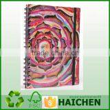 Paper Board Printing Cover Spiral Notebook