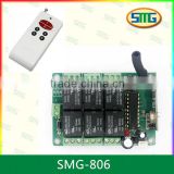 wireless rf remote control receiver for rolling door SMG-806