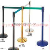 warning line stainless steel movable fence telescopic fence railing stand