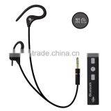 Sports Bluetooth Headphones Wireless Earphone With Soft Ear Hook Headset thumbnail-2