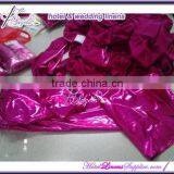 6' (183cm L) Rectangle Metallic Spandex Table Covers in Fuschia for 6' Rectangle Table Decorations thumbnail-2